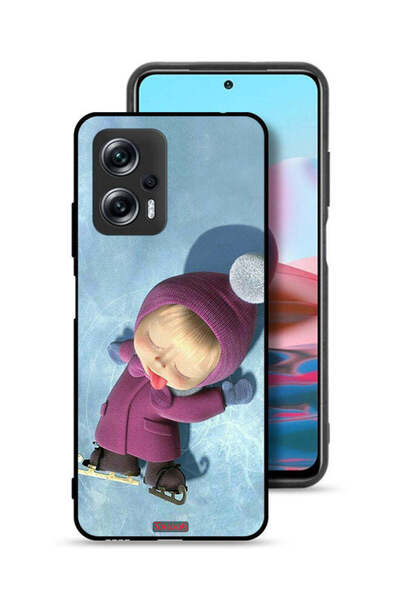 Tolwak غطاء حماية لهاتف شاومي ريدمي نوت 11T برو 5G بتصميم دمية لطيفة