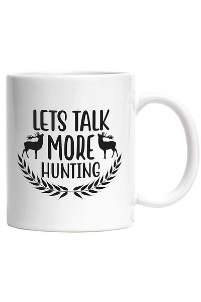 INOVATIX Personalized white mug, 2 deer for hunting enthusiasts - lots of discussion, INOVATIX®. 330ml