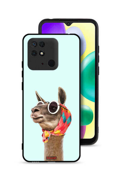 Tolwak غطاء حماية لهاتف شاومي ريدمي 10 سي بتصميم جمل أنيق ولطيف