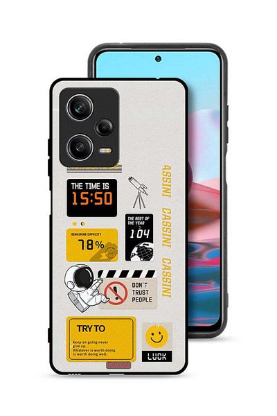 Tolwak Xiaomi Redmi Note 12 Pro Protective Case Cover Do Not Trust People