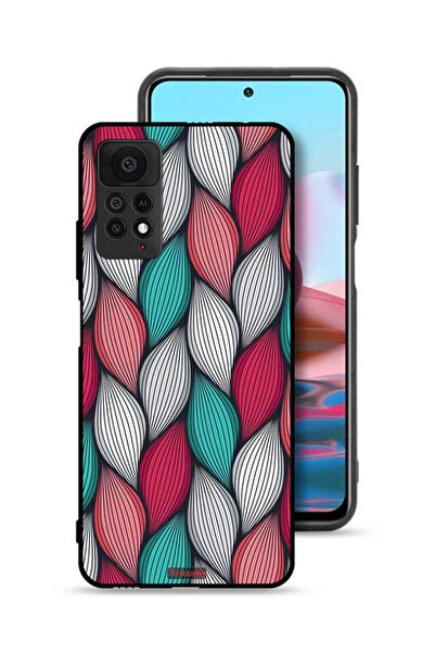 Tolwak غطاء حماية بنمط ريش لهاتف شاومي ريدمي نوت 11 برو 5G