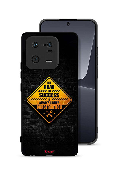 Tolwak غطاء حماية لهاتف Xiaomi 13 Pro الطريق إلى النجاح دائمًا قيد الإنشاء