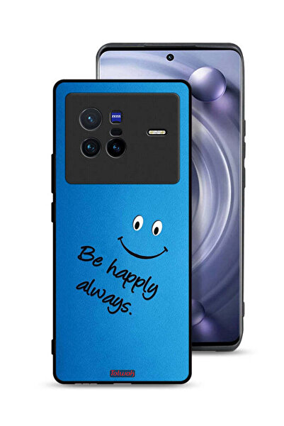 Tolwak غطاء حماية لهاتف Vivo X80 كن سعيدًا دائمًا