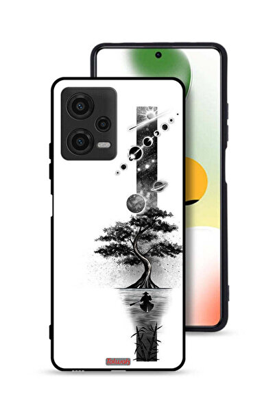 Tolwak غطاء حماية Xiaomi Poco X5 بتصميم فن الأرض والفضاء