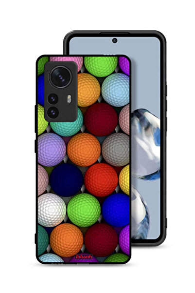 Tolwak Xiaomi 12S Pro Protective Case Cover Balls Abstract Art