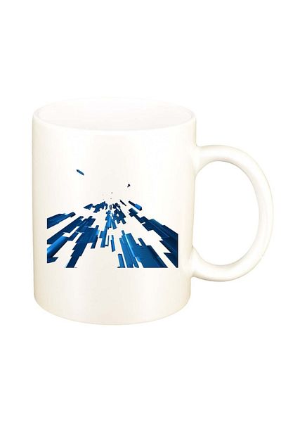 INOVATIX Personalized white mug, Forme, D303, INOVATIX®. 330ml