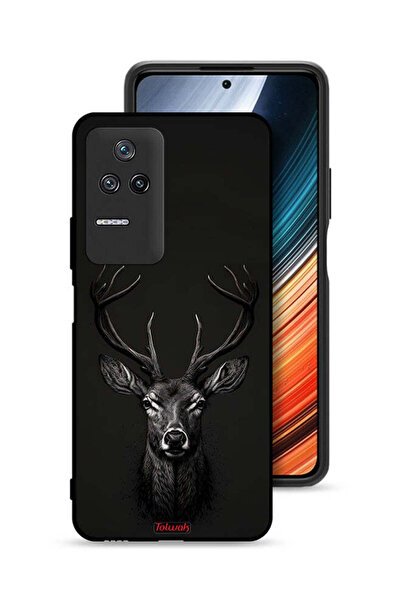 Tolwak غطاء حماية شاومي بوكو F4 بتصميم غزال رقمي