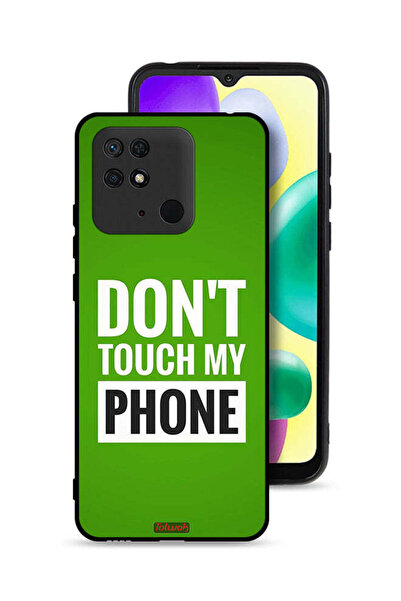 Tolwak Xiaomi Redmi 10C Protective Case Cover Do Not Touch My Phone