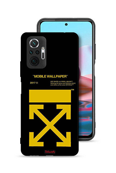 Tolwak غطاء حماية لهاتف شاومي ريدمي نوت 10 برو 4G مع خلفية شاشة الهاتف