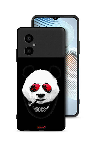Tolwak Xiaomi Poco M4 5G Protective Case Cover Boss Panda