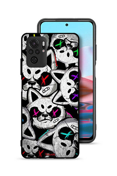 Tolwak غطاء حماية لهاتف شاومي ريدمي نوت 10S بطبعة قطط مارشميلو