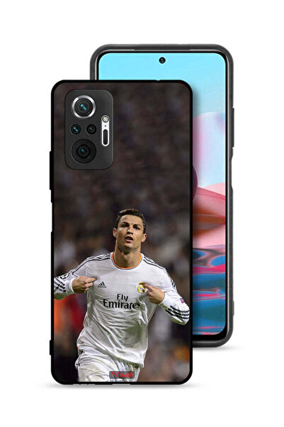 Tolwak غطاء حماية لهاتف شاومي ريدمي نوت 10 برو 4G كريستيانو رونالدو