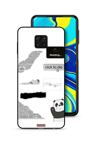 Tolwak غطاء حماية لهاتف شاومي ريدمي نوت 9 برو، ملصق باندا