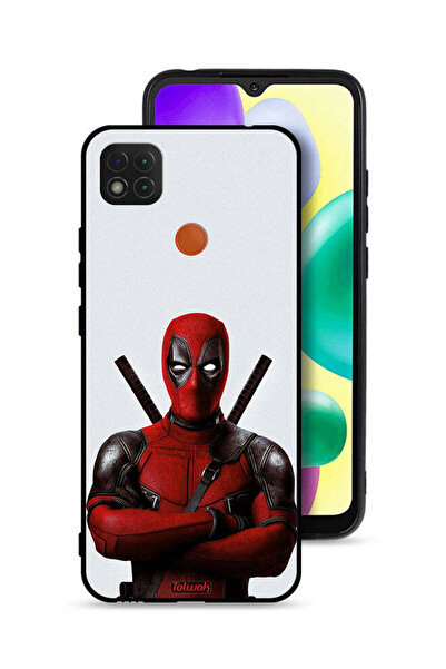 Tolwak غطاء حماية لهاتف شاومي ريدمي 10A بتصميم ديدبول