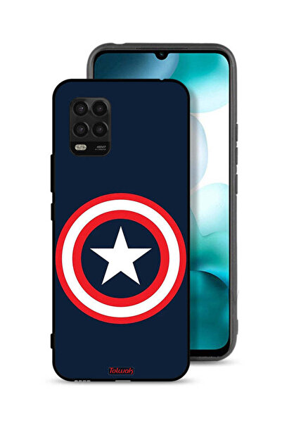 Tolwak غطاء حماية لهاتف شاومي مي 10 لايت 5G كابتن أمريكا