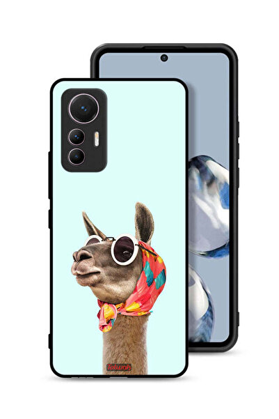 Tolwak غطاء حماية لهاتف شاومي 12 لايت بتصميم جمل أنيق ولطيف