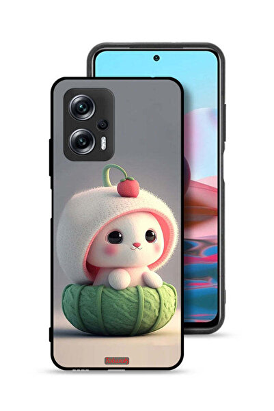 Tolwak غطاء حماية لهاتف شاومي ريدمي نوت 11T برو 5G، أرنب صغير لطيف