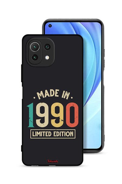 Tolwak غطاء حماية لهاتف Xiaomi Mi 11 Lite، إصدار محدود، صنع في عام 1990