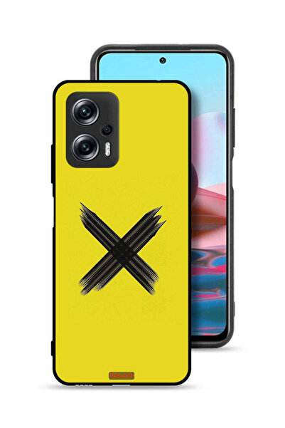 Tolwak غطاء حماية لهاتف شاومي ريدمي نوت 11T برو 5G بنقشة X