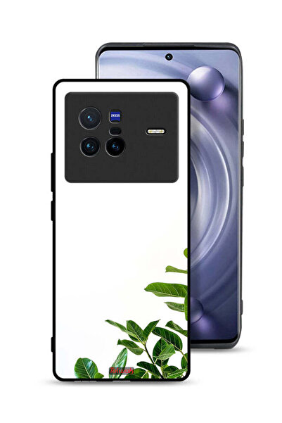 Tolwak غطاء حماية لهاتف Vivo X80 بطبعة أوراق جوش كالابريس