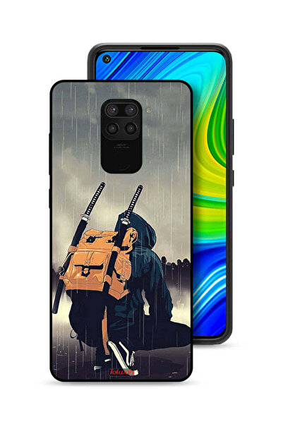 Tolwak غطاء حماية لهاتف شاومي ريدمي نوت 9 بتصميم سيف ساموراي رقمي