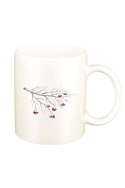 INOVATIX Personalized white mug, Winter, D212, INOVATIX®. 330ml