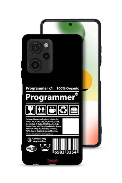 Tolwak غطاء حماية لجهاز Xiaomi Poco X5 Pro مع ملصق مبرمج