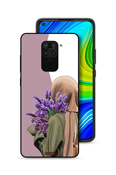 Tolwak غطاء حماية لهاتف شاومي ريدمي نوت 9 يحمل زهرة