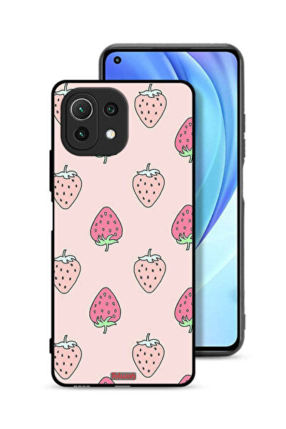 Tolwak غطاء حماية لهاتف شاومي مي 11 لايت - أيقونة الفراولة