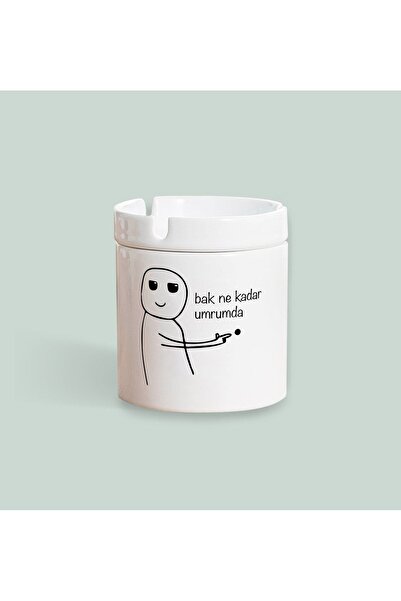 DOĞART Kokusuz Sigara Küllüğü - Kokusuz Kül Tablası - Doğart Sanat Bak Ne Kad...