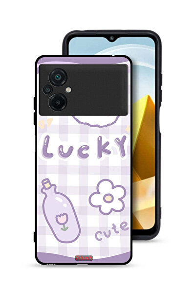 Tolwak Xiaomi Poco M5 4G Protective Case Cover Lucky Cute