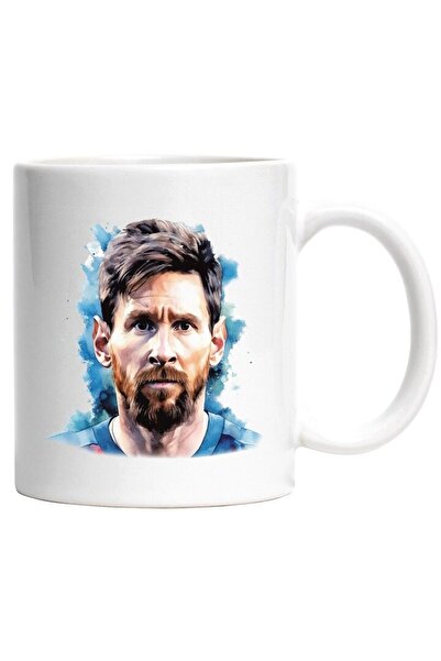 INOVATIX Cana alba personalizata, Lionel Messi, Fotbalist, Jucator, Sportiv, INOVATIX®. 330ml