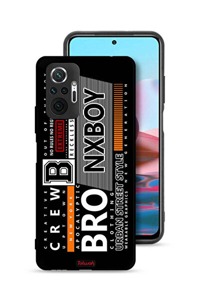 Tolwak Xiaomi Redmi Note 10 Pro 4G Protective Case Cover Urban Street Style