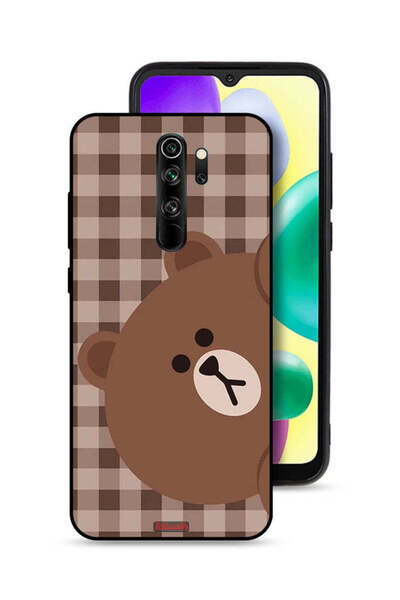 Tolwak Xiaomi Redmi Note 8 Pro Protective Case Cover Teddy Bear