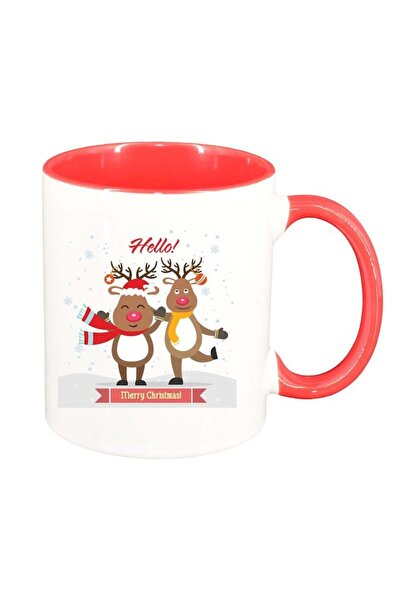 INOVATIX Cana alba personalizata, Craciun Fericit / Merry Christmas, interior...