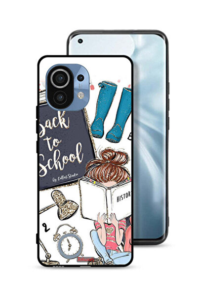 Tolwak غطاء حماية شاومي مي 11 - فتاة العودة إلى المدرسة تقرأ التاريخ