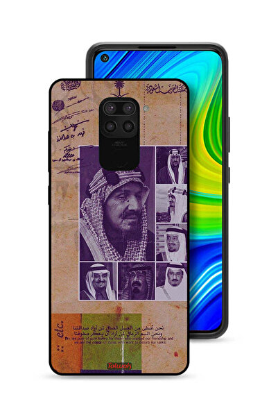 Tolwak غطاء حماية لهاتف شاومي ريدمي نوت 9 - صور قديمة لملوك السعودية