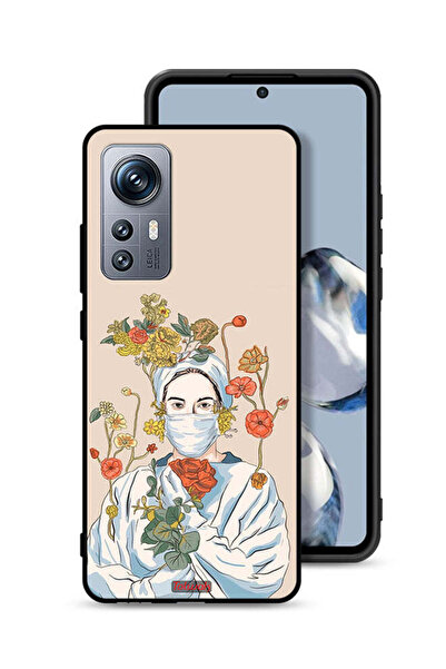 Tolwak غطاء حماية لهاتف Xiaomi 12S بتصميم ممرضة فنية