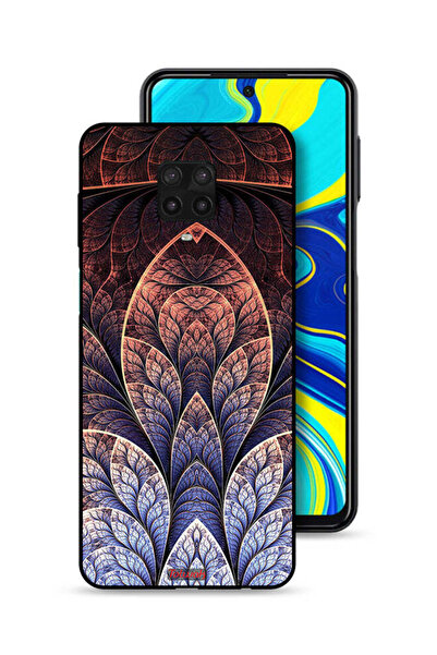 Tolwak غطاء حماية لهاتف شاومي ريدمي نوت 9 برو بتصميم زهور كسورية تجريدية