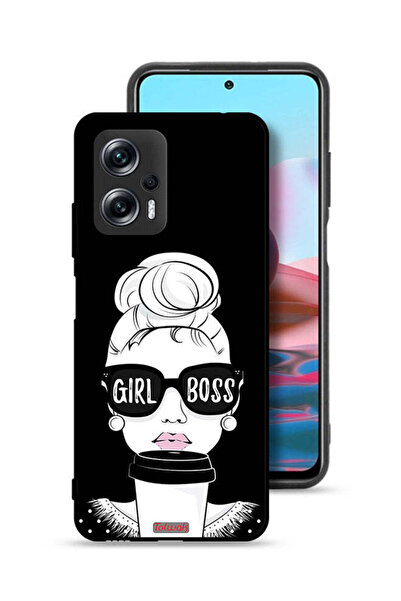 Tolwak غطاء حماية لهاتف Xiaomi Poco X4 GT بتصميم Girl Boss