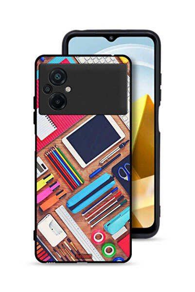 Tolwak غطاء حماية لهاتف Xiaomi Poco M5 4G بتصميم فتاة هوبي ديسك