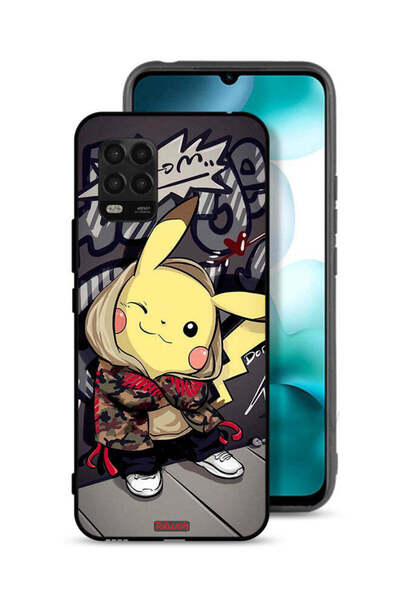 Tolwak غطاء حماية لهاتف شاومي مي 10 لايت 5G - رسمة بيتشكو آرت