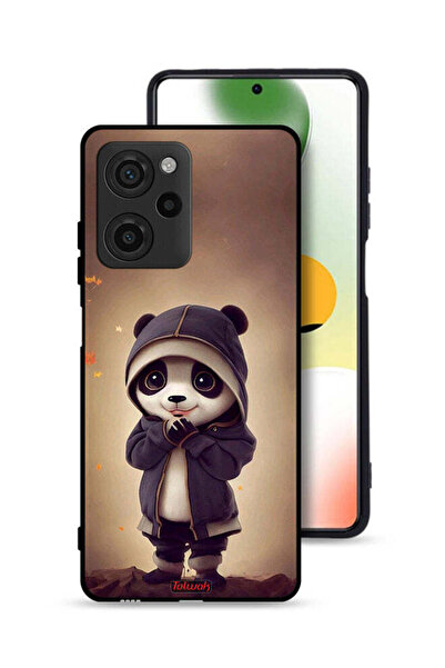Tolwak غطاء حماية شاومي بوكو X5 برو بتصميم الباندا الصغير اللطيف