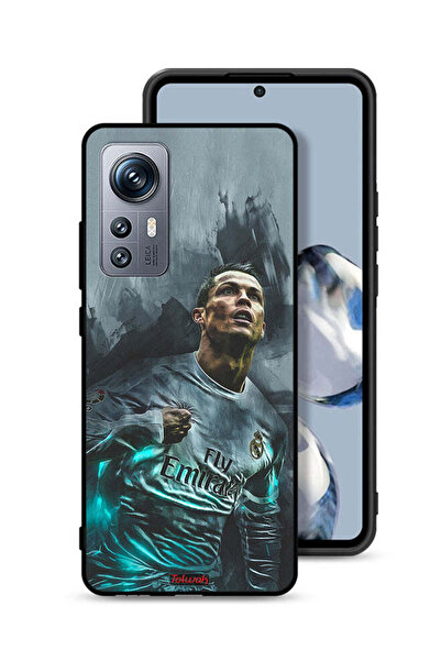 Tolwak غطاء حماية لهاتف Xiaomi 12S برسومات كريستيانو رونالدو