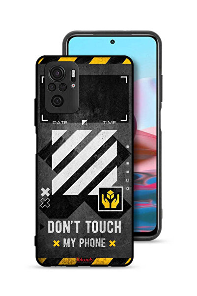 Tolwak Xiaomi Redmi Note 10 4G Protective Case Cover Do Not Touch My Phone