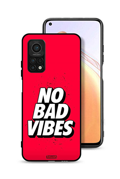 Tolwak Xiaomi Mi 10T Pro 5G Protective Case Cover No Bad Vibes