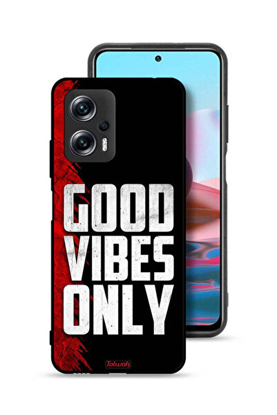 Tolwak غطاء حماية لهاتف شاومي ريدمي نوت 11T برو 5G - Good Vibes Only