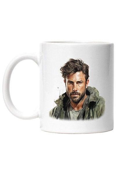 INOVATIX Personalized white mug, Ben Affleck, Famous Actor, Producer, Film, INOVATIX®. 330ml