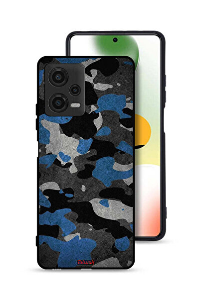 Tolwak غطاء حماية لهاتف Xiaomi Poco X5 بنمط مموه
