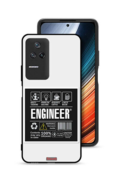 Tolwak غطاء حماية لهاتف شاومي ريدمي K40S - ملصق مهندس